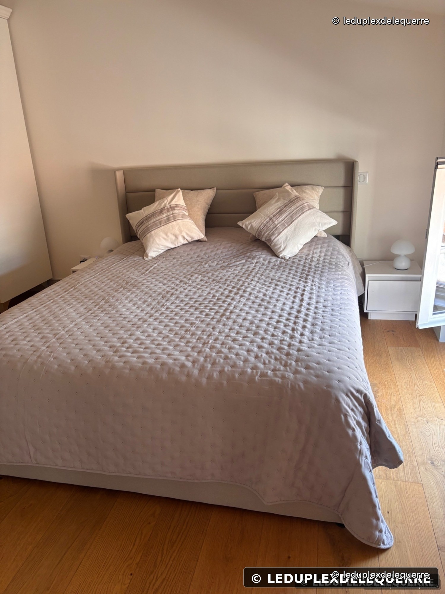 Chambre principale du Duplex de l’Équerre