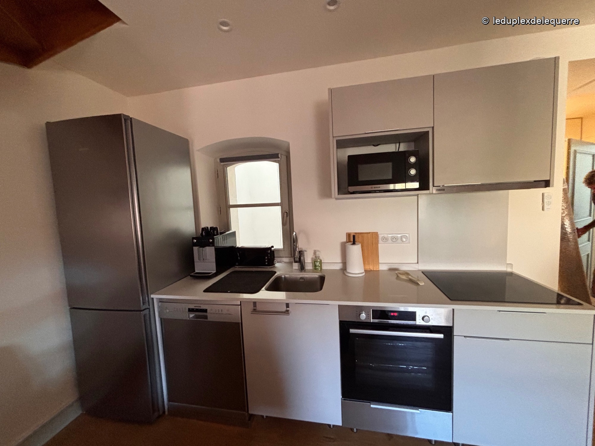 Cuisine équipée du Duplex de l’Équerre