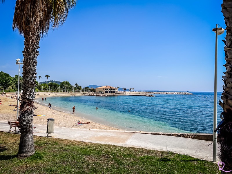 Plages du Mourillon à Toulon